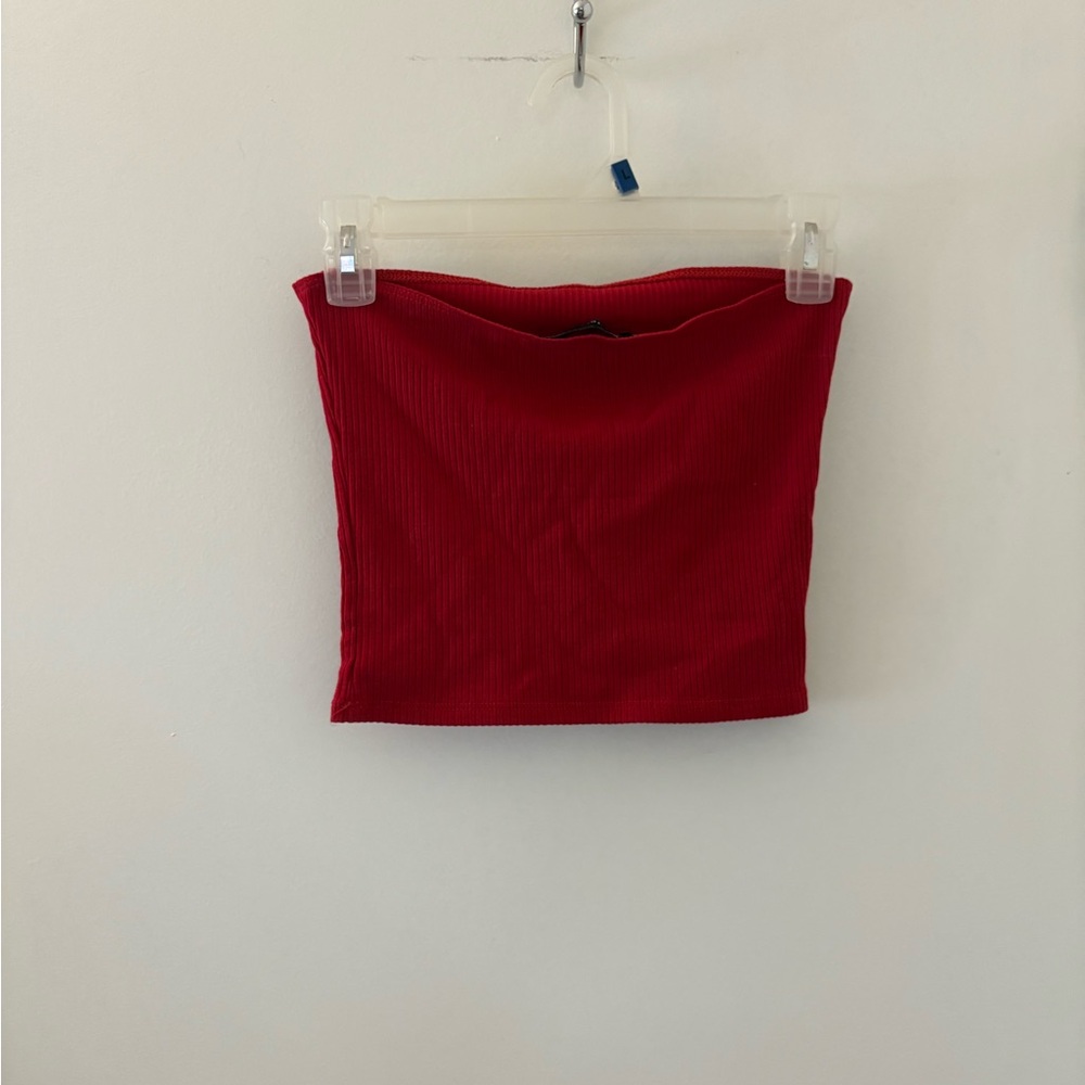 Reformation Red Tube Top - Picture 2 of 3